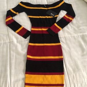 NWT Hera striped knit dress